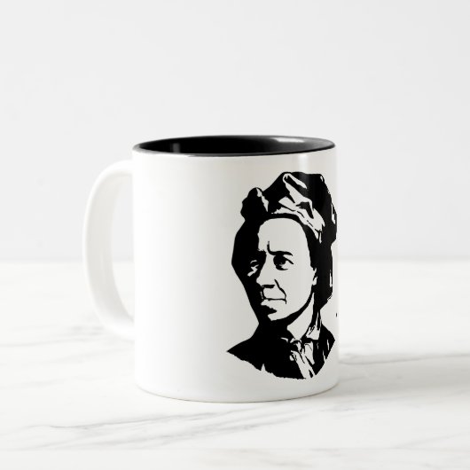 Leonhard Euler Zweifarbige Tasse (Vorderseite Links)