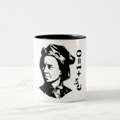 Leonhard Euler Zweifarbige Tasse (Mittel)