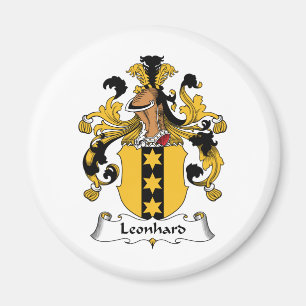 Leonhard-Familienwappen Magnet