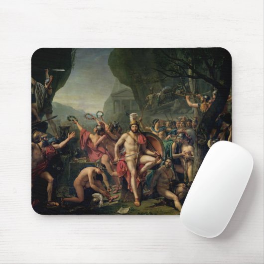 Leonidas bei Thermopylae, 480 BC, 1814 Mousepad (Mit Mouse)
