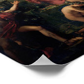 Leonidas bei Thermopylae, 480 v. Chr., 1814 Poster (Ecke)