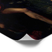 Leonidas bei Thermopylaxe Poster (Ecke)