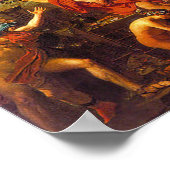 Leonidas bei Thermopylaxe Poster (Ecke)