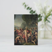 Leonidas bei Thermopylaxe Postkarte (Stehend Vorderseite)