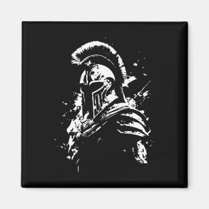 Leonidas Spartan Helmet Gym Sparta Workout Griechi Magnet
