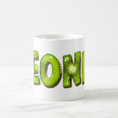 Leonie Name Kiwi Style Tasse Teetasse Kaffeetasse (Mittel)