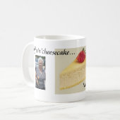 Leons Käsekuchenverein Kaffeetasse (Vorderseite Links)