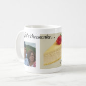 Leons Käsekuchenverein Kaffeetasse (Vorderseite Links)