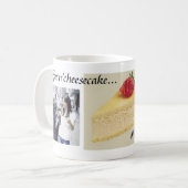 Leons Käsekuchenverein Kaffeetasse (Vorderseite Links)