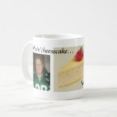 Leons Käsekuchenverein Kaffeetasse (Vorderseite Links)