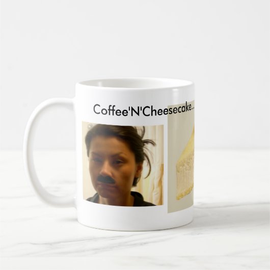 Leons Käsekuchenverein Kaffeetasse (Links)