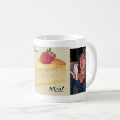 Leons Käsekuchenverein Kaffeetasse (VorderseiteRechts)