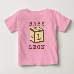 Leons Name auf amerikanischem Apparel Baby T-shirt
