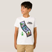 Leonsupermathe-Agent Filmstrip T - Shirt (Vorne ganz)