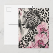 LeoOrchid Love Postkarte (Vorne/Hinten)
