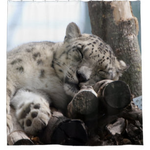 Leopard 002 duschvorhang