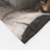 Leopard 002 fleecedecke (Ecke)