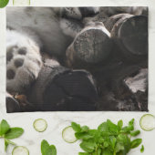 Leopard 002 geschirrtuch (Gefaltet)