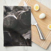 Leopard 002 geschirrtuch (Viertel Falte)