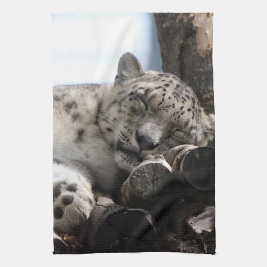 Leopard 002 geschirrtuch (Vertikal)