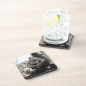 Leopard 002 getränkeuntersetzer (Rechte Seite)