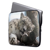 Leopard 002 laptopschutzhülle (Vorderseite Links)