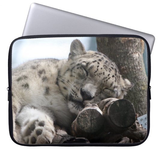 Leopard 002 laptopschutzhülle (Vorderseite)