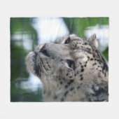Leopard 003 fleecedecke (Vorderseite (Horizontal))
