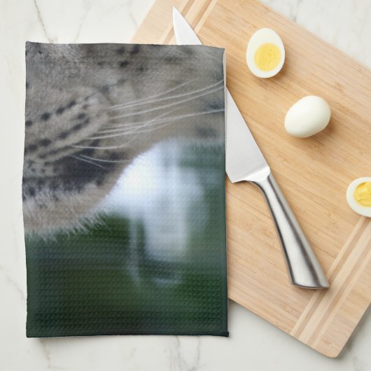 Leopard 003 geschirrtuch (Viertel Falte)