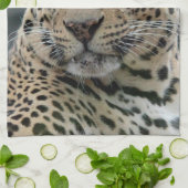 Leopard 006 geschirrtuch (Gefaltet)