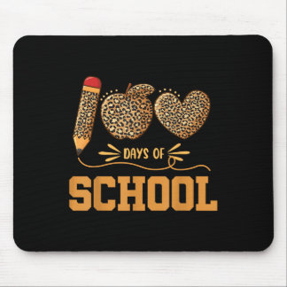 Leopard 100 Tage Schule 100 Tage Lehrer Pupi Mousepad