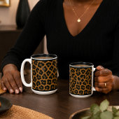 "LEOPARD" 11 OZ. KAFFEE TASSE