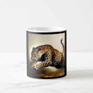 Leopard (12) Wildkatze Kaffeetasse
