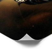 Leopard (12) Wildkatze Poster (Ecke)