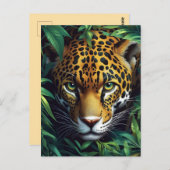 LEOPARD #1 Postkarte (Vorne/Hinten)