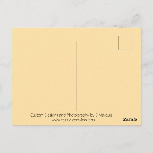 LEOPARD #1 Postkarte (Rückseite)