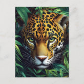 LEOPARD #1 Postkarte (Vorderseite)