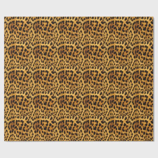 Leopard 2 Wrapping Paper Geschenkpapier (Flach)