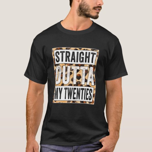 Leopard 30. Geburtstag G T-Shirt (Vorderseite)