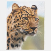 Leopard 3 fleecedecke (Vorderseite)