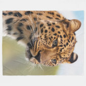 Leopard 3 fleecedecke (Vorderseite (Horizontal))