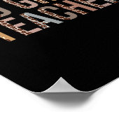 Leopard 3. Klasse Lehrer liefert Funny Back To S Poster (Ecke)