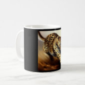 Leopard (6) Wildkatze Kaffeetasse (Vorderseite Links)