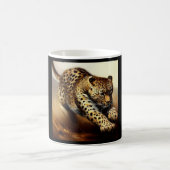 Leopard (6) Wildkatze Kaffeetasse (Mittel)
