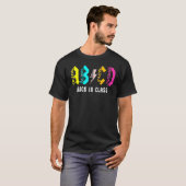 Leopard ABCD Rocks Back in Class ABCD Rocks Back T T-Shirt (Vorne ganz)