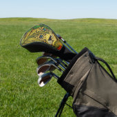 Leopard-Abdeckung, gezeichnet frei Golf Headcover (In SItu)