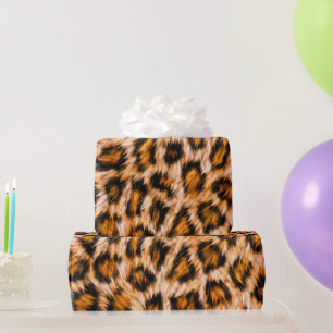 Leopard Abstrakt Geschenkpapier