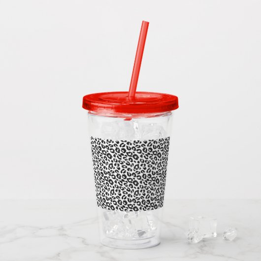 Leopard! Acryltrinkbecher (Rückseite Ice)