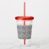 Leopard! Acryltrinkbecher (Vorderseite)