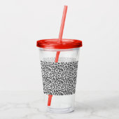 Leopard! Acryltrinkbecher (Rückseite)